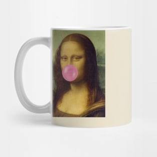 Bubble Gum Mona Lisa Mug